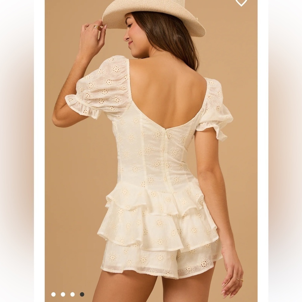 New with tags Altar’d state Ella Marie Tiered Romper - Picture 4 of 4